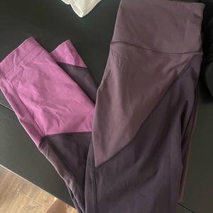 Purple lululemon leggings